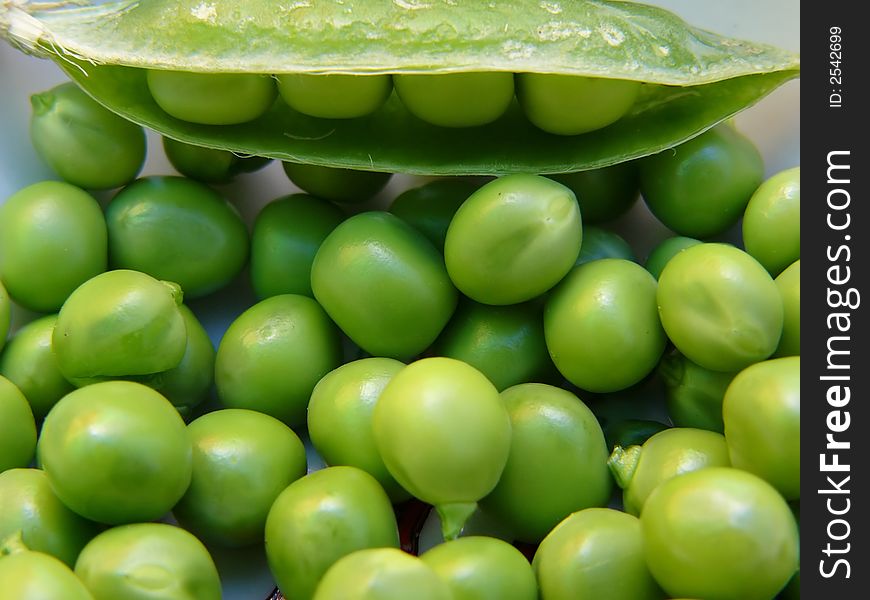 Green peas background close closeup cook cracked delicious diet flora food