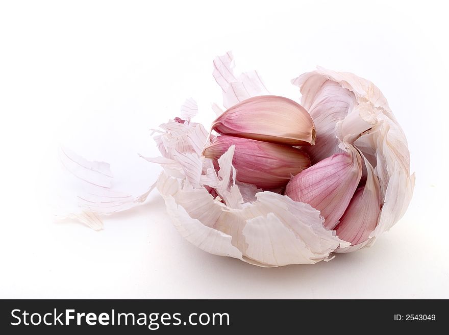 Burst Garlic Bulb