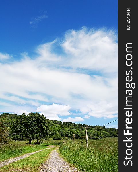 Rural Britain in the summer. Rural Britain in the summer.