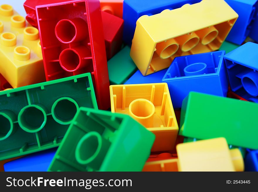 Photo of toy - colourful bricks