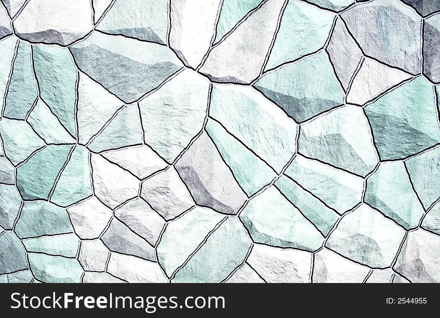 Outdoor shot of a banner with a random rock pattern. Outdoor shot of a banner with a random rock pattern