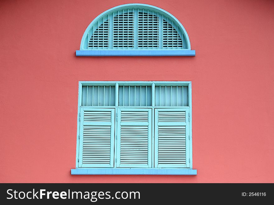 Colorful Old Window