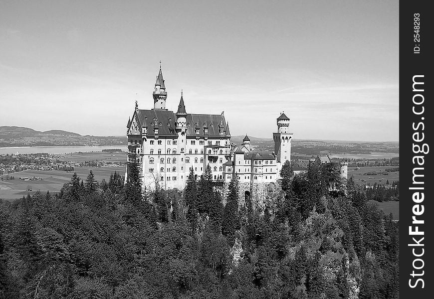 Bavarian Castle which the disney castle was based off of. Bavarian Castle which the disney castle was based off of.