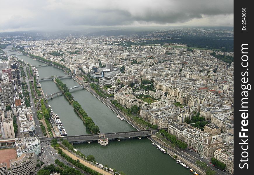 Paris And Seine