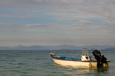 Anchored Boat Stock Image Anchored Boat Stock Image