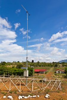 Weather Stations. Royalty Free Stock Photography Weather Stations. Royalty Free Stock Photography