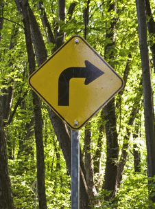 Right Turn Stock Photography Right Turn Stock Photography