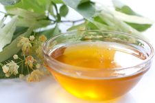 Golden Honey In A Transparent Bowl Stock Photo Golden Honey In A Transparent Bowl Stock Photo
