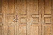 Old Wooden Door Front View Royalty Free Stock Photos Old Wooden Door Front View Royalty Free Stock Photos