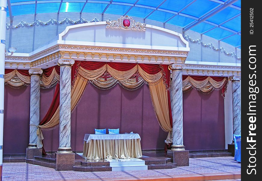 Banquet wedding common-room