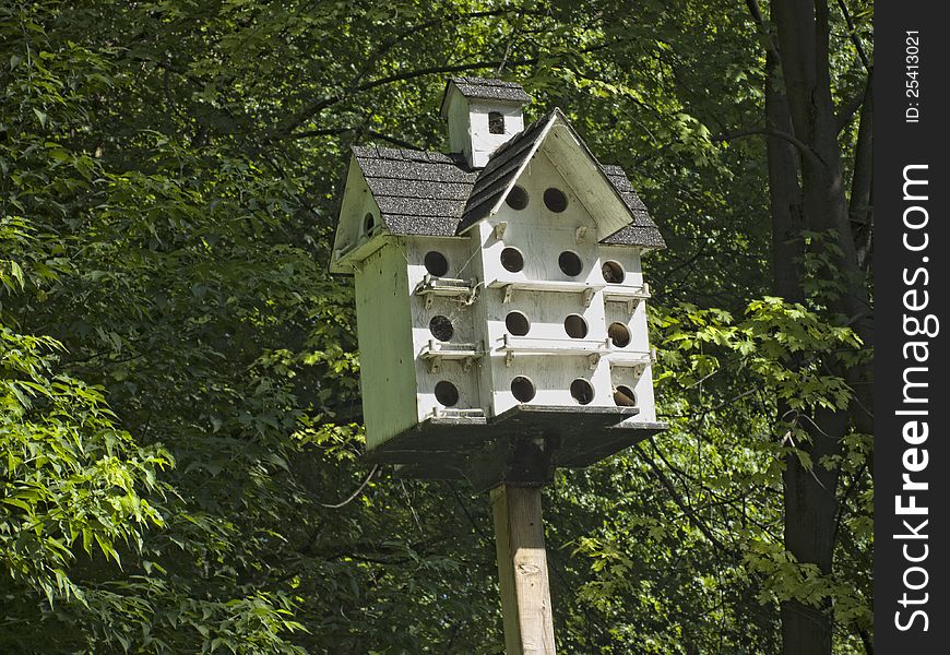 Appartement house or house for birds. Appartement house or house for birds