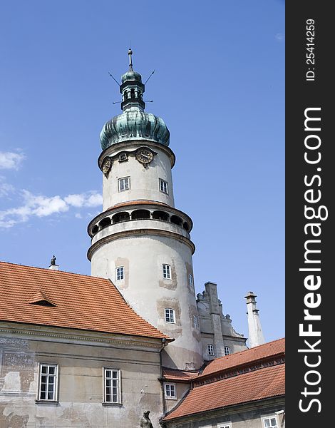 Lock tower in nove mesto nad metuji