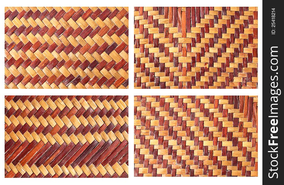 Handcraft weave texture