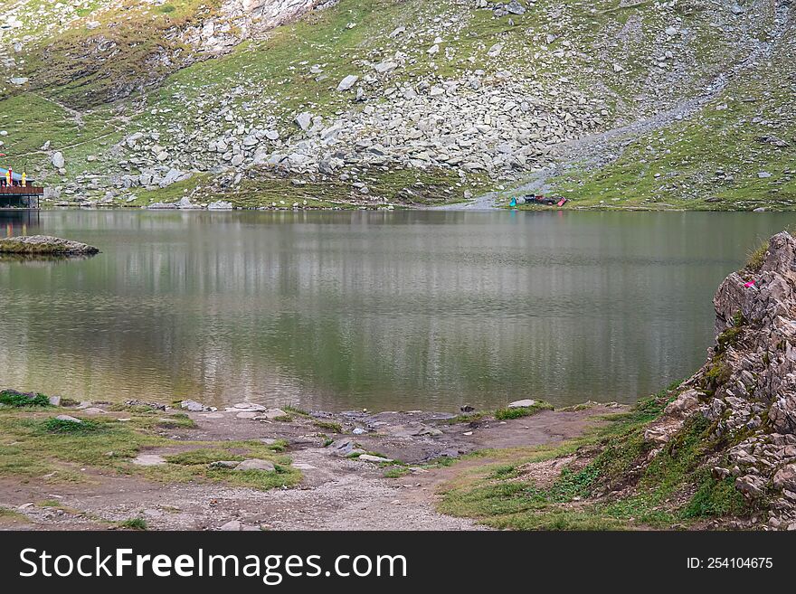 Lake On Top Of The Mountain