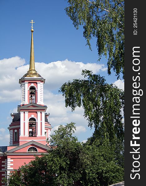 Belfry Of The Church Of St. Sergei Radonezhsky