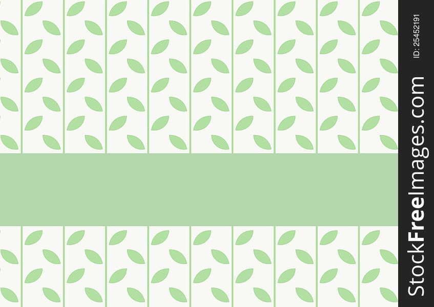 Seamless pattern of green leaves. Seamless pattern of green leaves