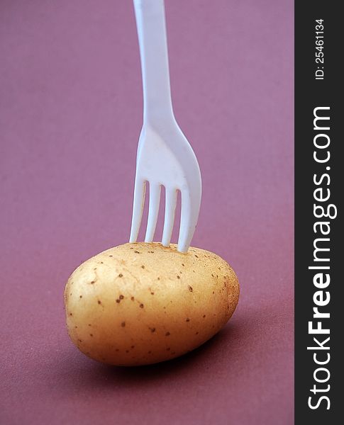 Fork on a Potato