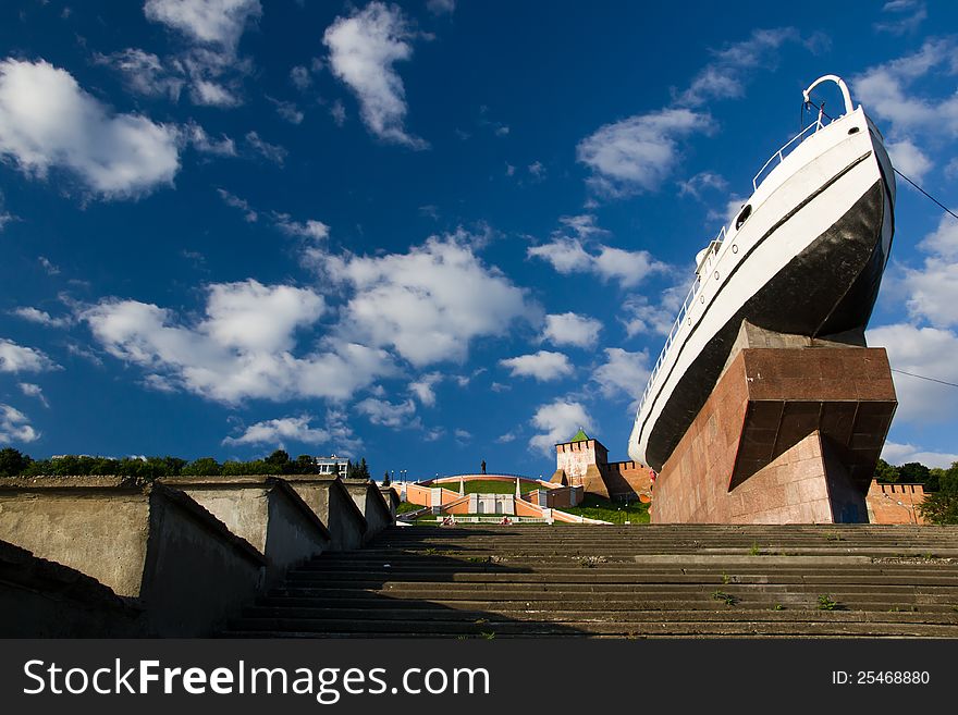 Chkalov staircase in Nizhny Novgorod