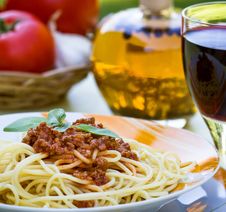 Spaghetti Bolognese Royalty Free Stock Images Spaghetti Bolognese Royalty Free Stock Images
