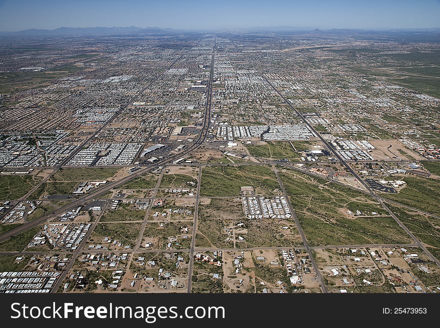 Popular winter retreat of Apache Junction, Arizona