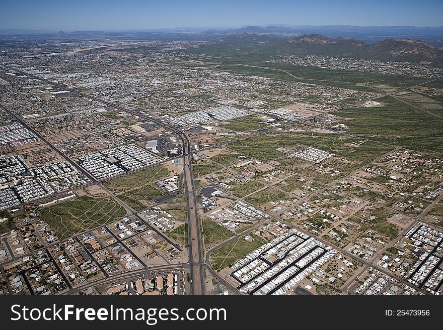 Apache Trail in Apache Junction looking NW