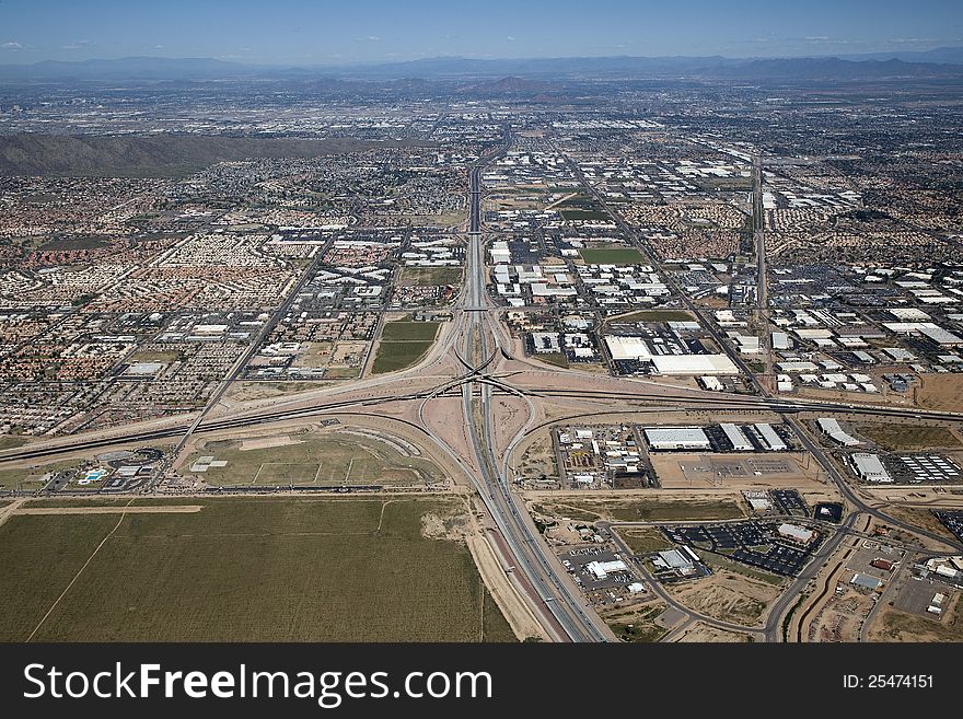 Interstate 10 and Loop 202 Interchange