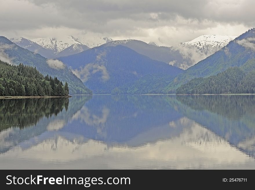 Fjord near Prince Rupert. British Columbia. Canada. Fjord near Prince Rupert. British Columbia. Canada.