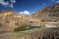 Mountain Landscape With Lake. Himalayas Stock Photography Mountain Landscape With Lake. Himalayas Stock Photography