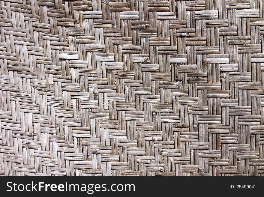 Weaved straws of palm leaves as horizontal background. Weaved straws of palm leaves as horizontal background