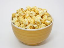 A Bowl Of Popcorn Stock Photography A Bowl Of Popcorn Stock Photography