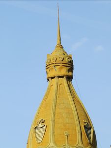 Yellow Tower Royalty Free Stock Photography Yellow Tower Royalty Free Stock Photography