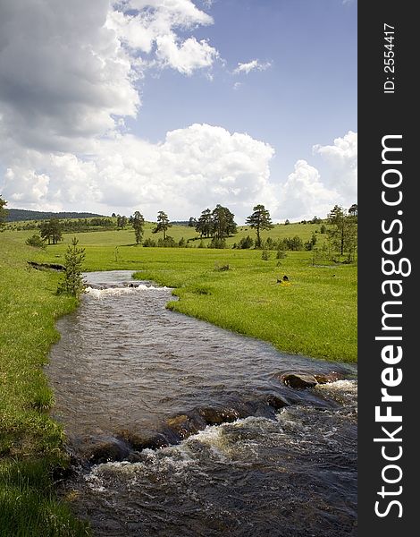 Rapids on Katusnica river on Zlatibor mountain. Rapids on Katusnica river on Zlatibor mountain