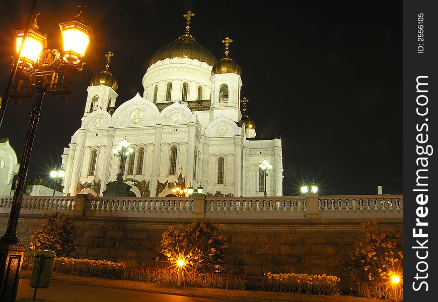 Temple of the Christ of the Savior. Moscow.