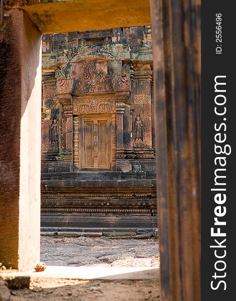 Banteay Srey Doorway