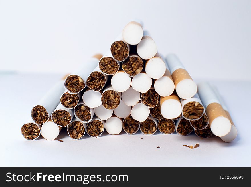 An image of many cigarettes