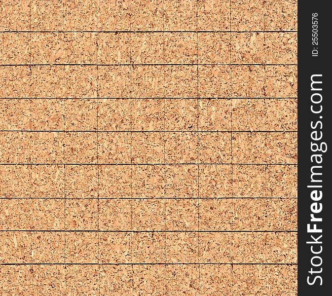 Closeup tiled texture of cork. Hi res