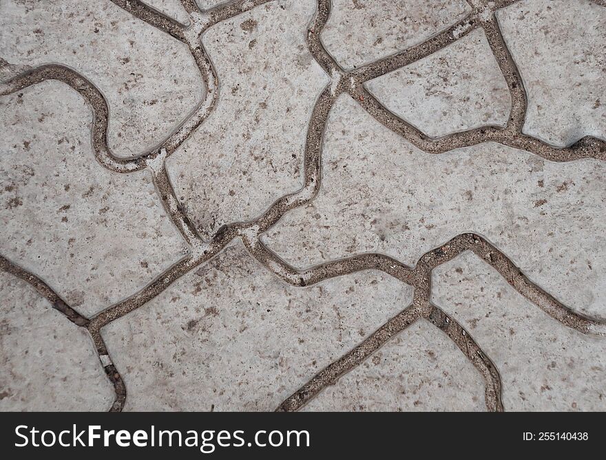 Light Tiles With Patterns For Texture