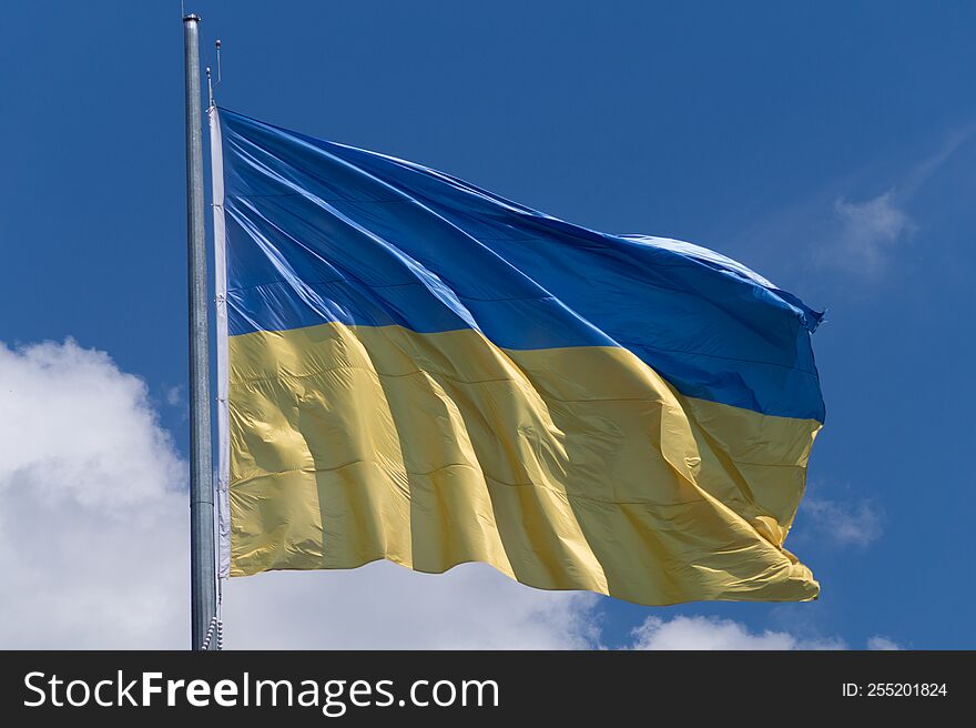 Ukrainian Flag In My City