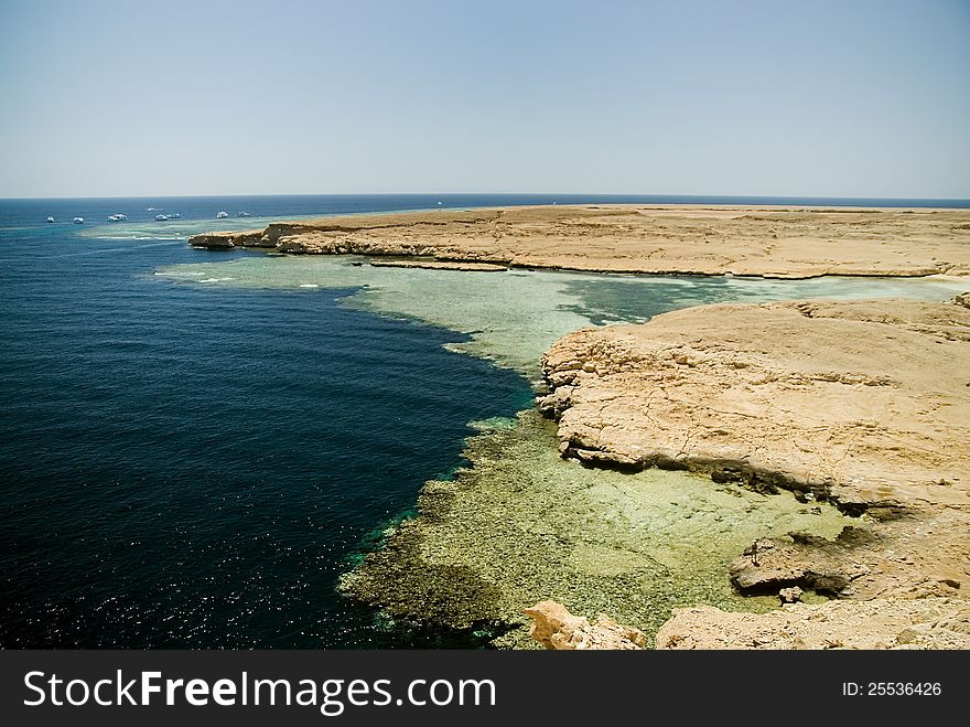 Southern Coast Of The Sinai Peninsula.