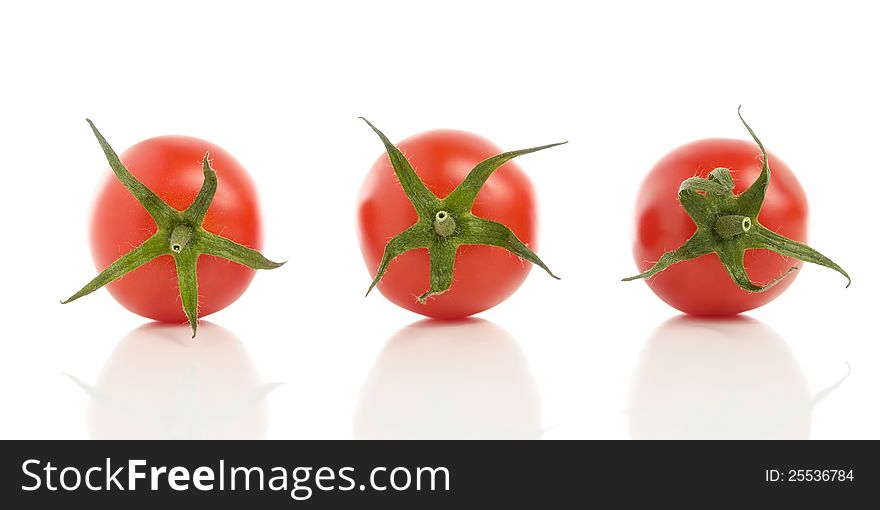 Tomatoes Isolated on White Background