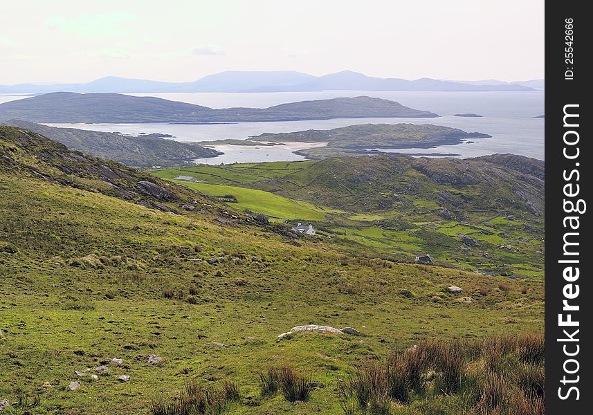 Atlantic coastline at County Kerry