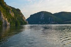 Danube River Canyon Royalty Free Stock Photo