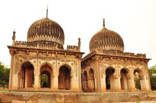 Historic Architecture, Twin Tombs Royalty Free Stock Photos Historic Architecture, Twin Tombs Royalty Free Stock Photos