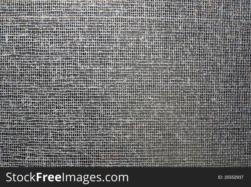 Grey mesh to be used as a background