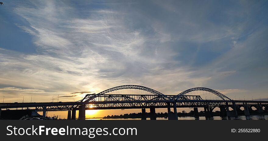 Bridges Are Always Beautifully Combined With Sunsets And Sunrises