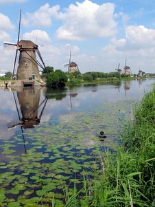 Windmills In Holland Stock Photo Windmills In Holland Stock Photo