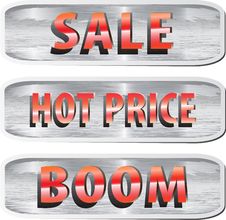 Set Of Web Elements For Ecommerce Stock Photo