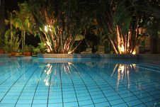 Pool At Night1 Stock Images Pool At Night1 Stock Images
