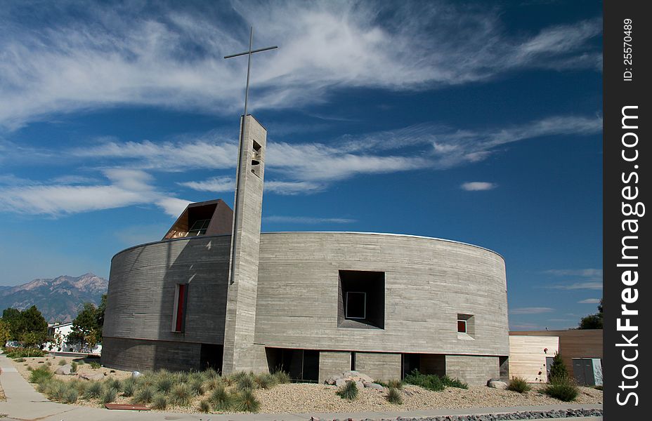 Image of a Christian church in Salt Lake City, Utah