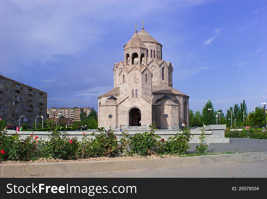 The Holy Trinity Church in Armenia , Yerevan